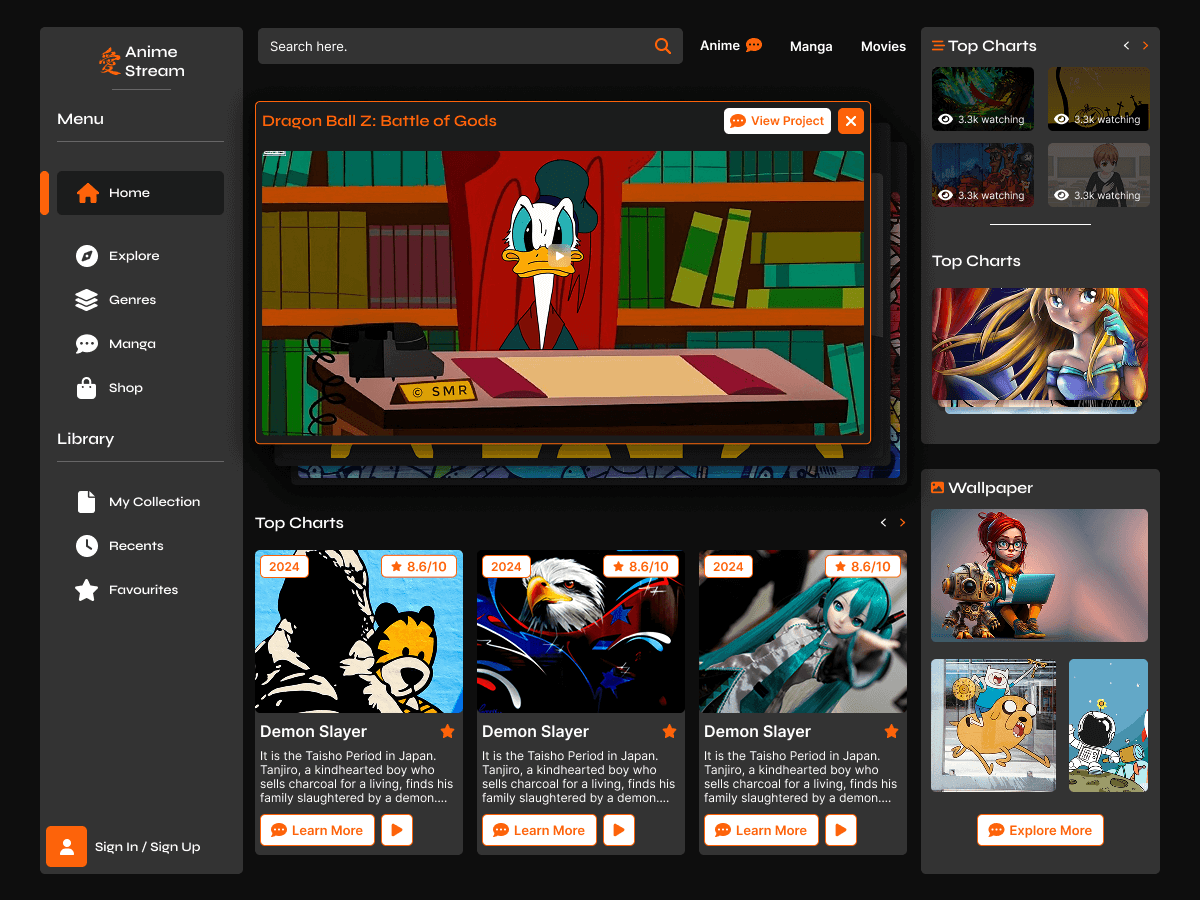 Anime Stream screenshot
