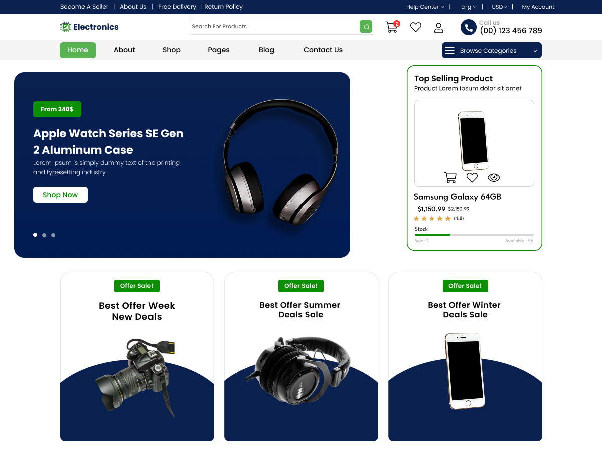 Appliance Ecommerce Store