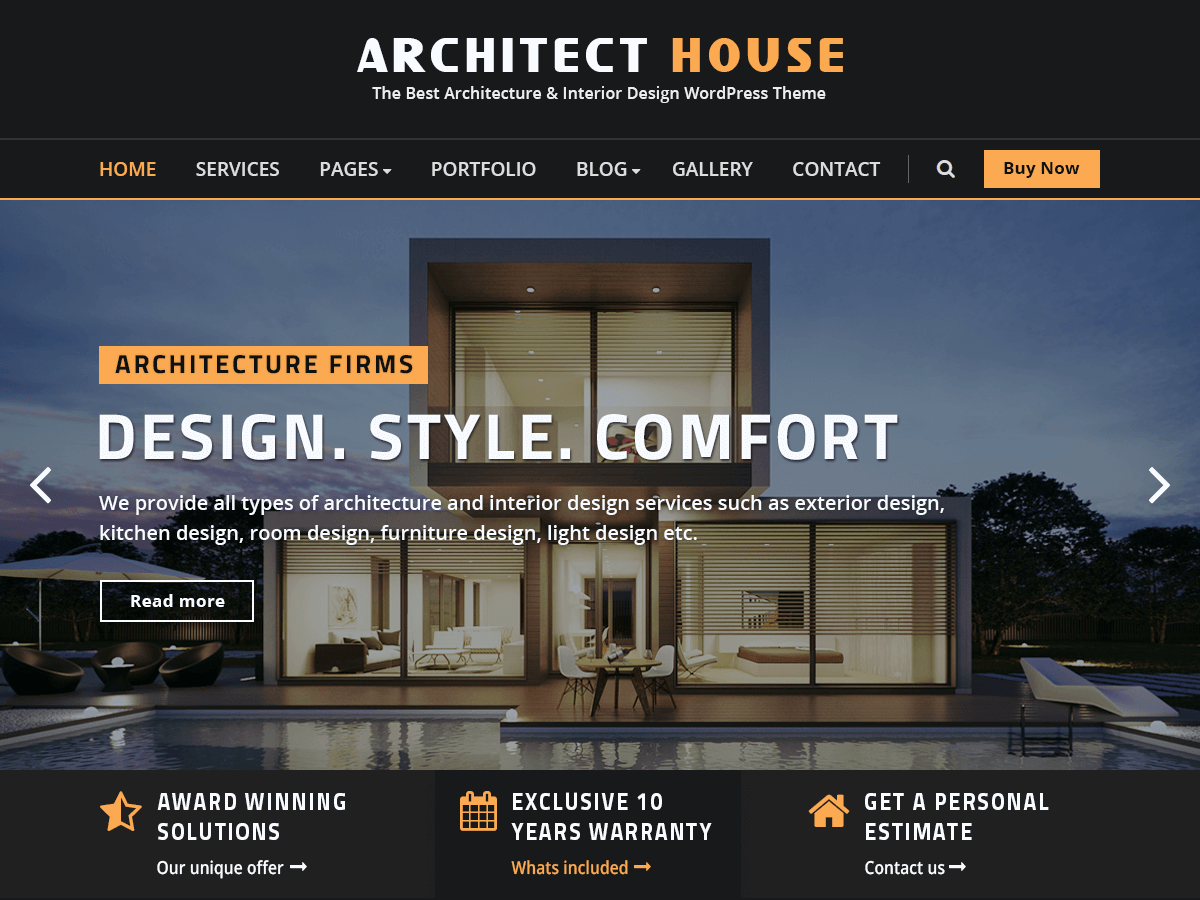 Architect House screenshot