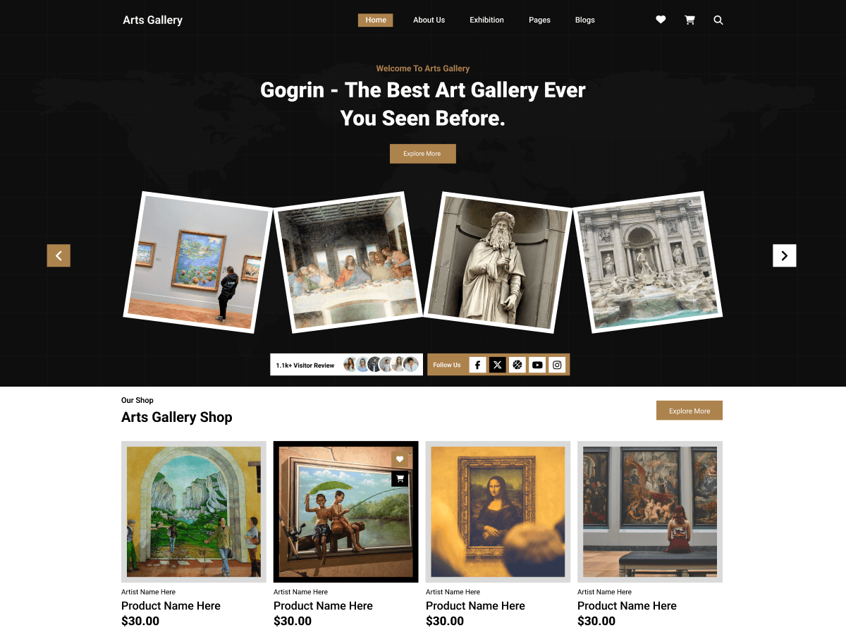 Artist Art Gallery