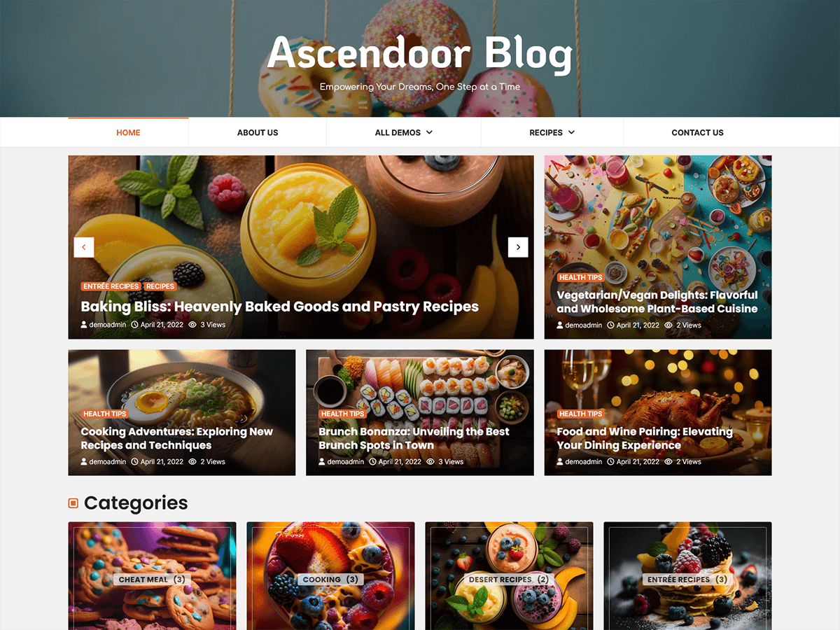 Ascendoor Blog screenshot