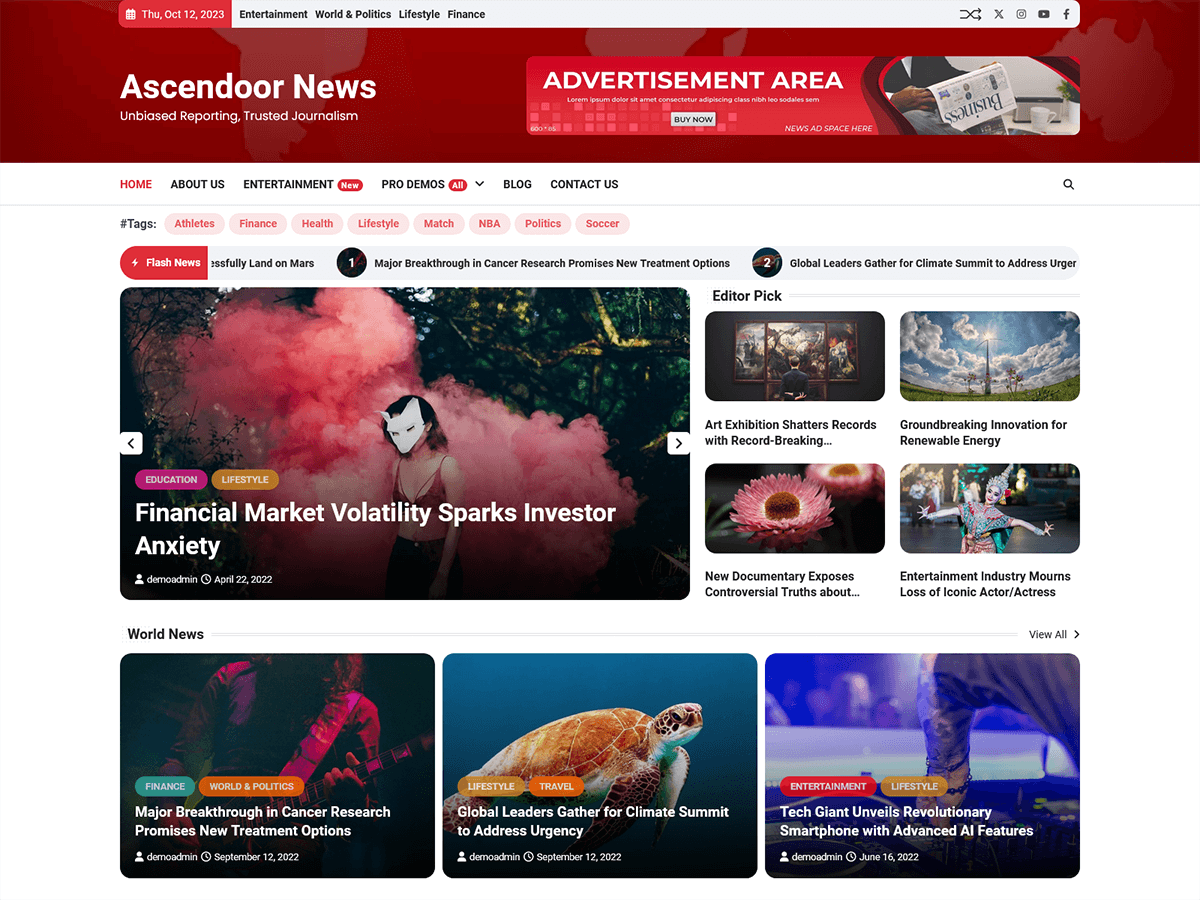 Ascendoor News Screenshot