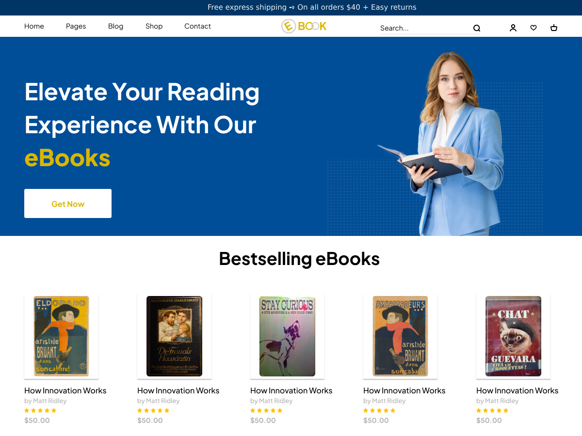 Aster Ebooks screenshot