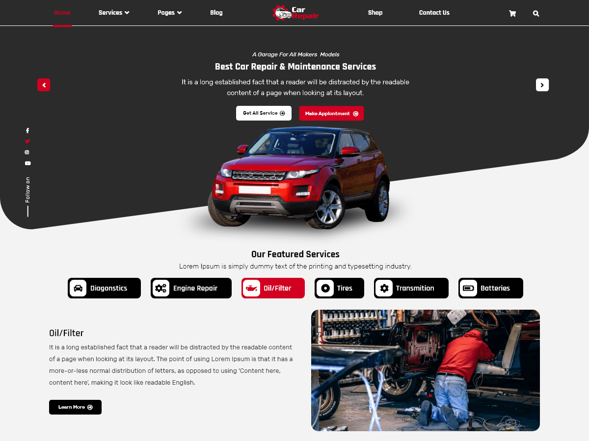 Auto Car Repair screenshot