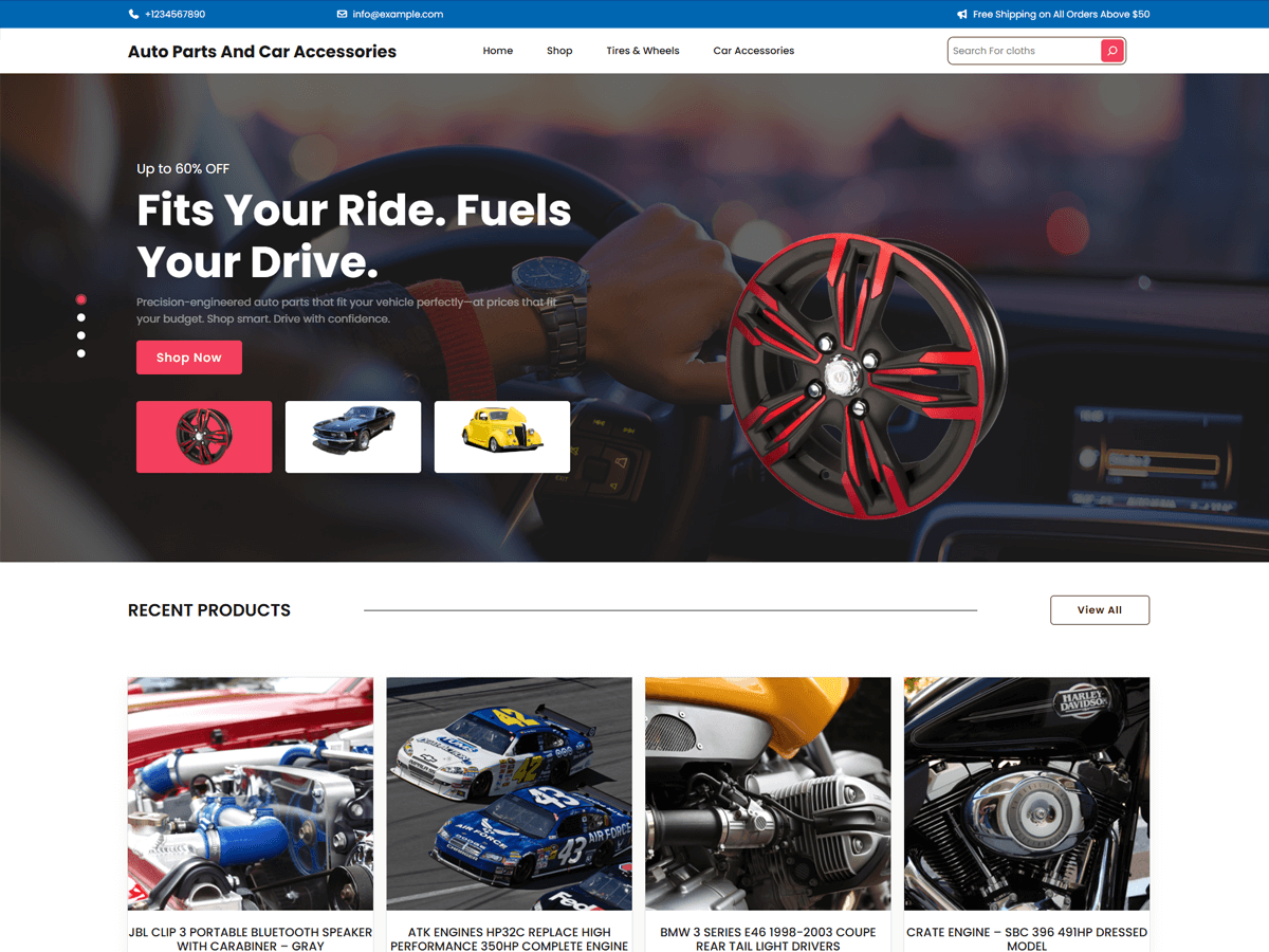 Auto Parts and Car Accessories