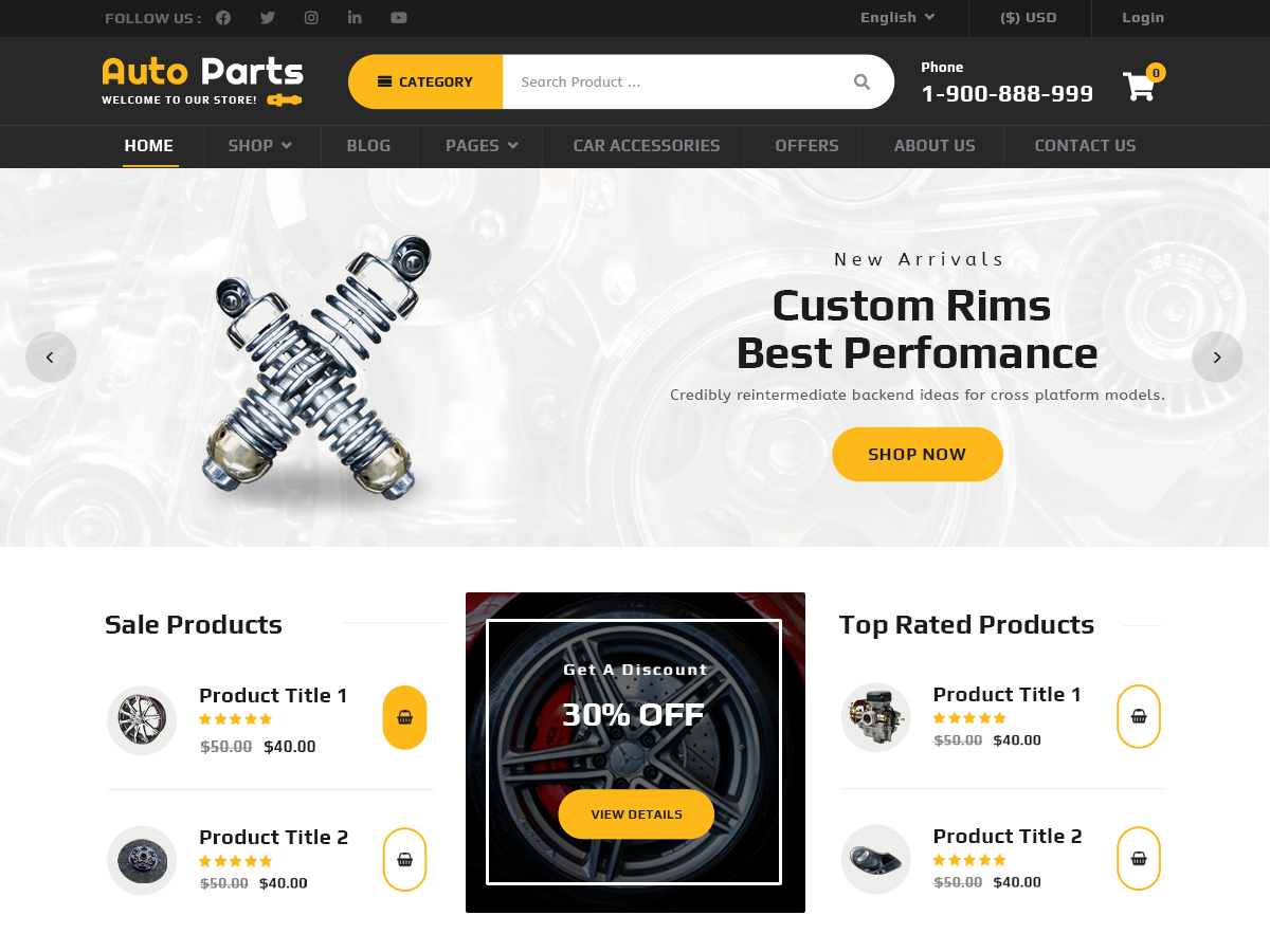 Auto Parts Garage screenshot