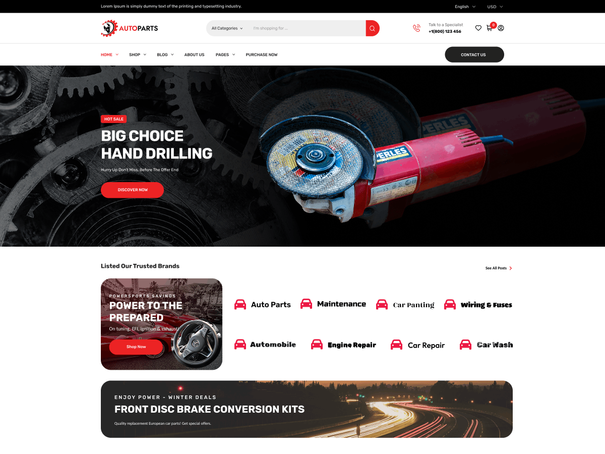 Auto Parts Supplier screenshot