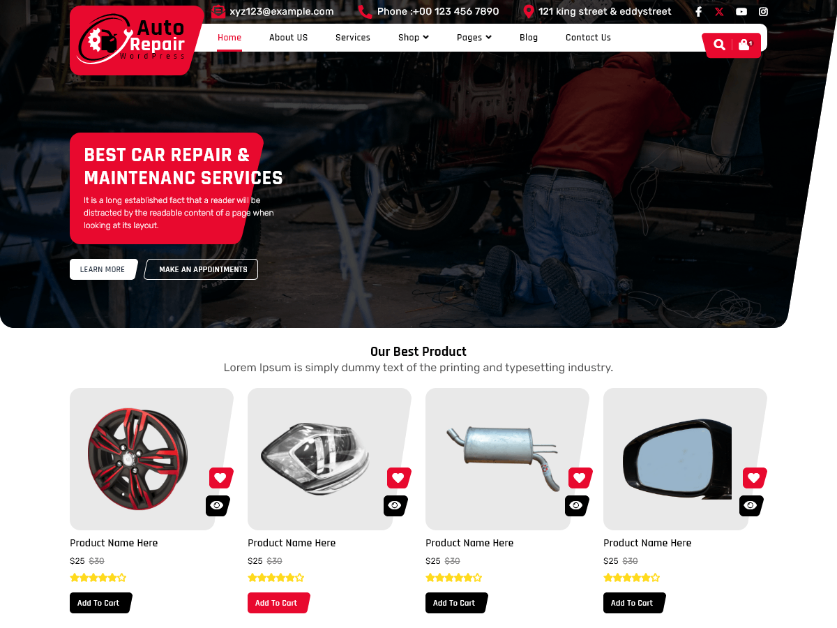 Auto Repair Center screenshot