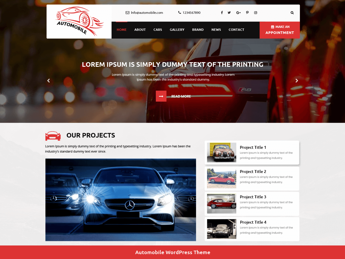 Automobile Car Dealer screenshot