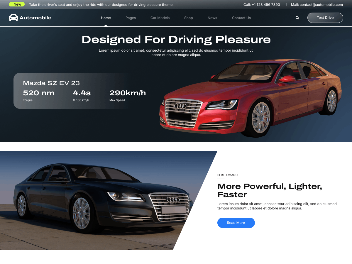 Automobile Car Shop screenshot