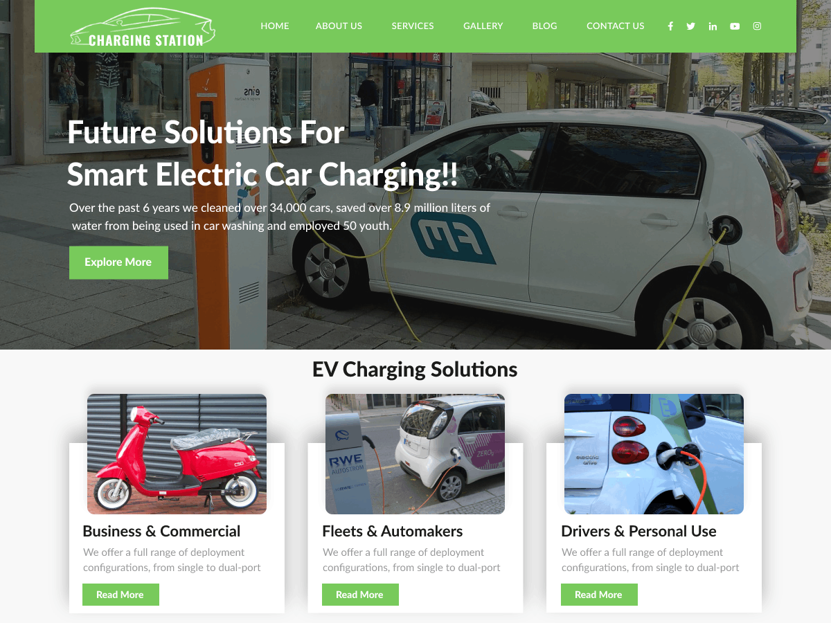 Automotive Charging Station screenshot