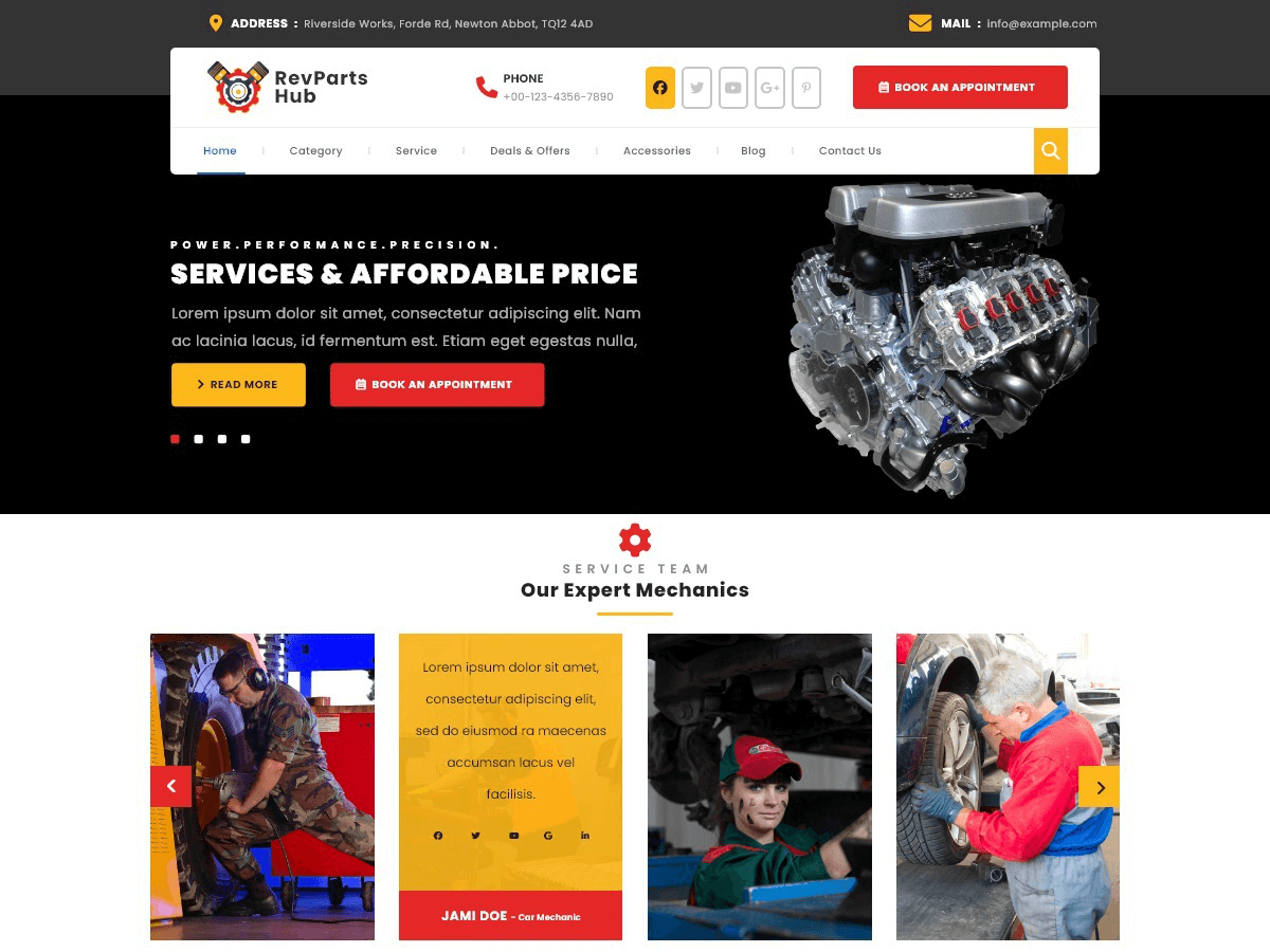 Automotive Parts screenshot