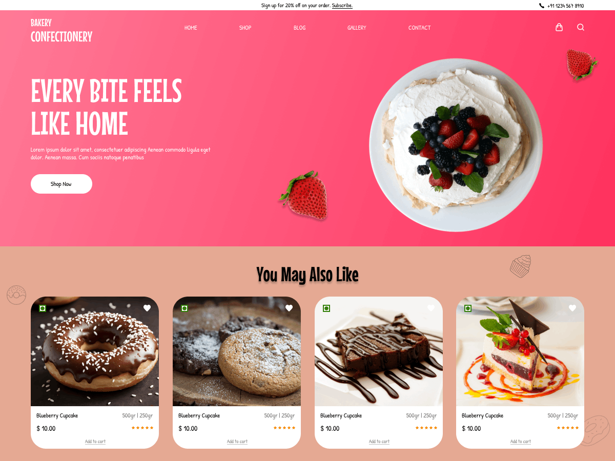 Bakery Confectionery screenshot