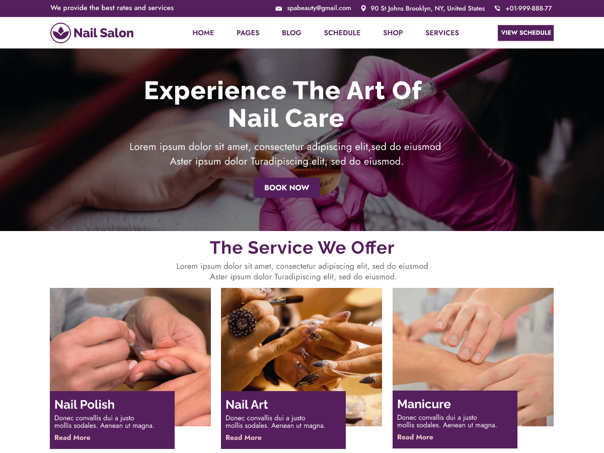 Barbershop Nail Salon screenshot