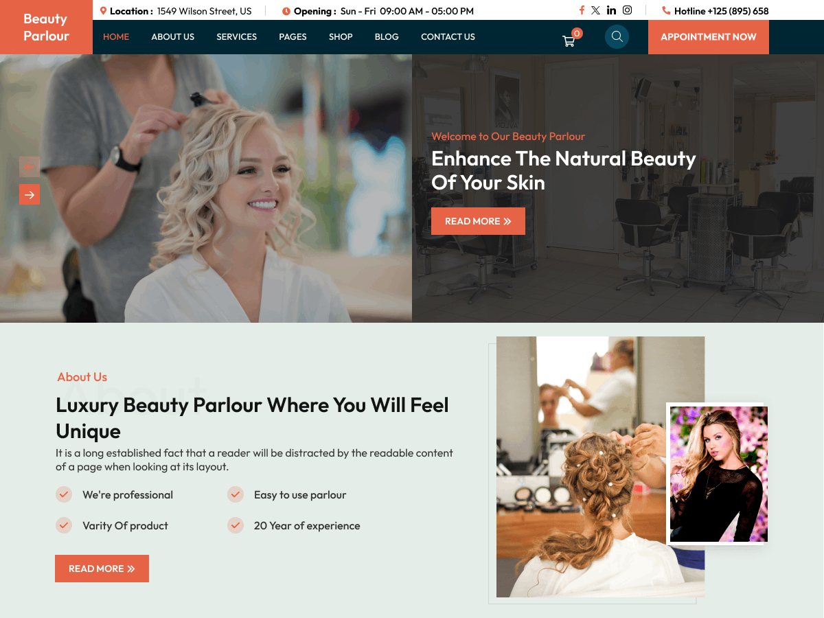 Beauty Parlour Salon screenshot