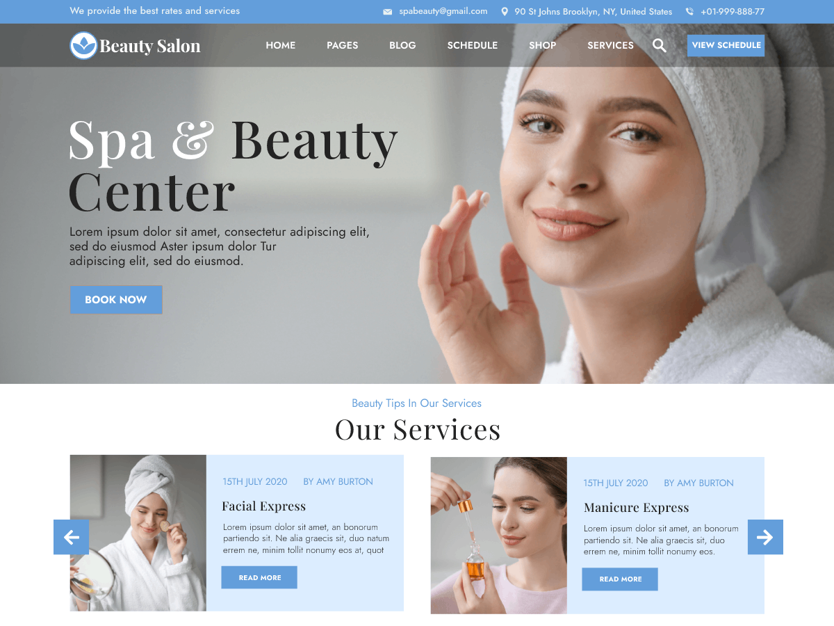 Beauty Salon Spa screenshot