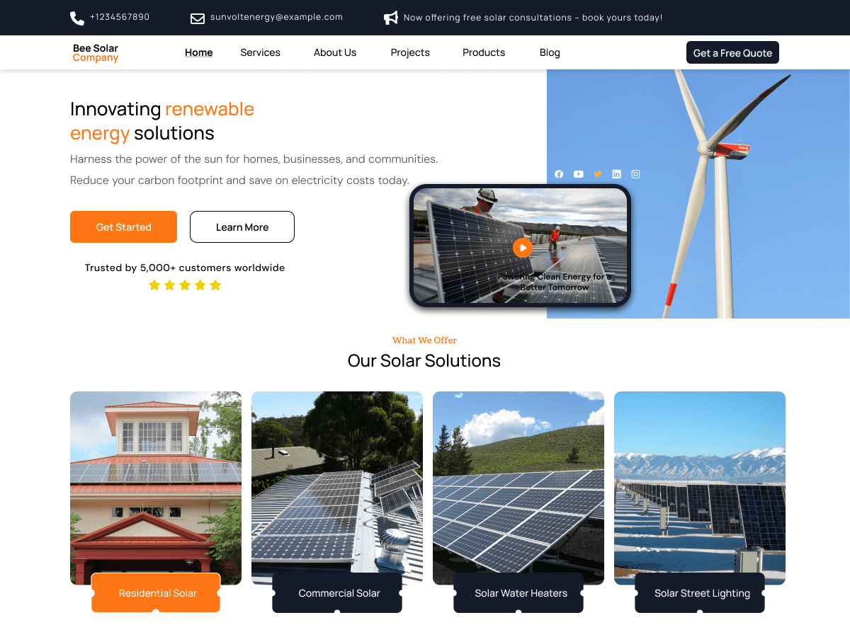 Bee Solar Company