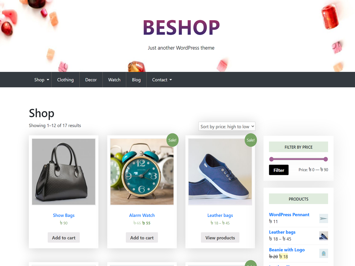BeShop Screenshot
