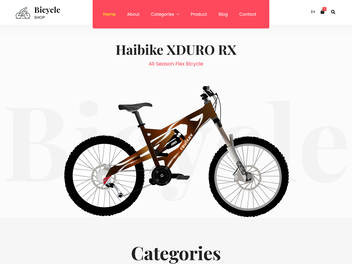 Bicycleshop screenshot