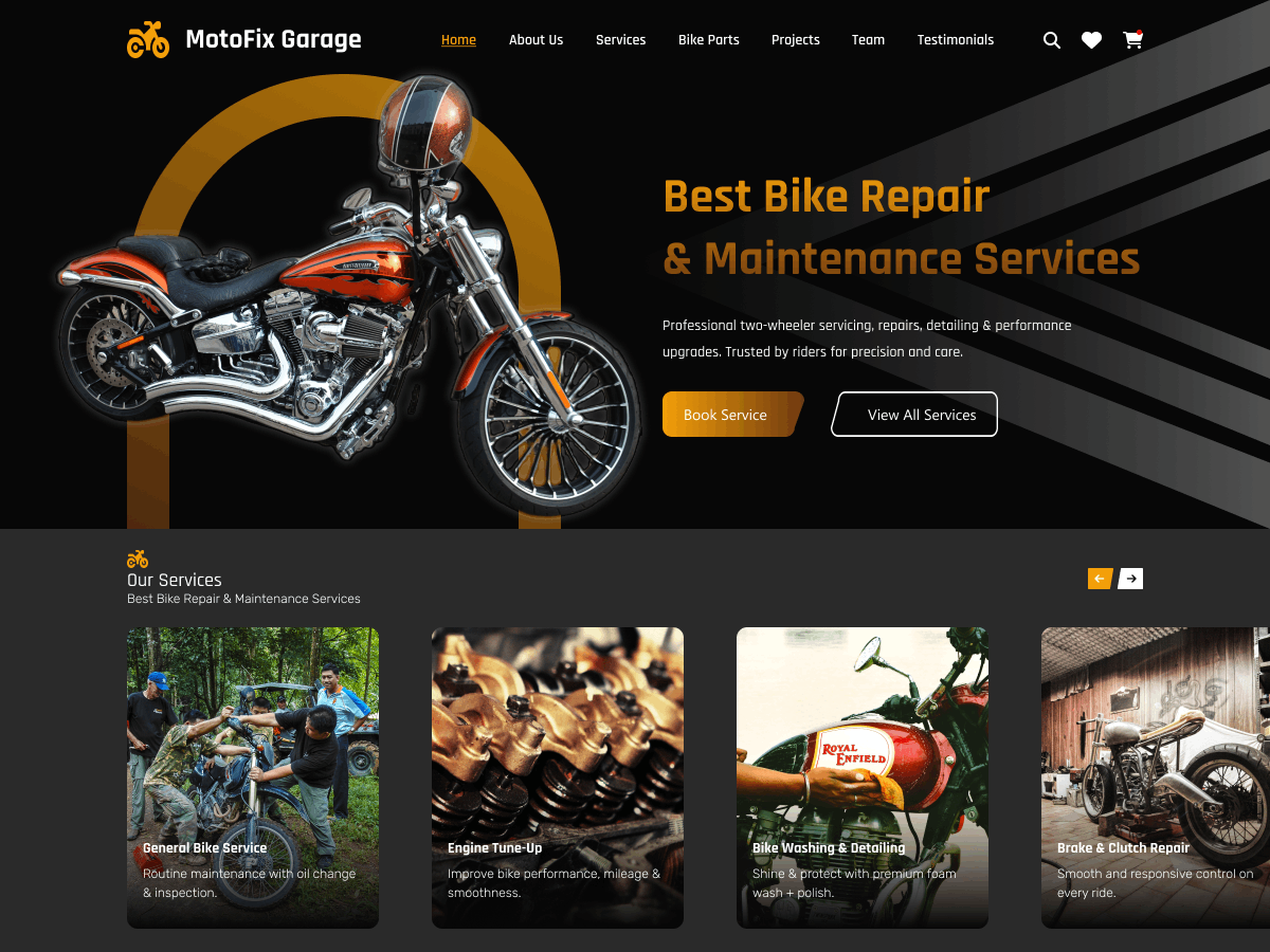 Bike Repair Garage screenshot