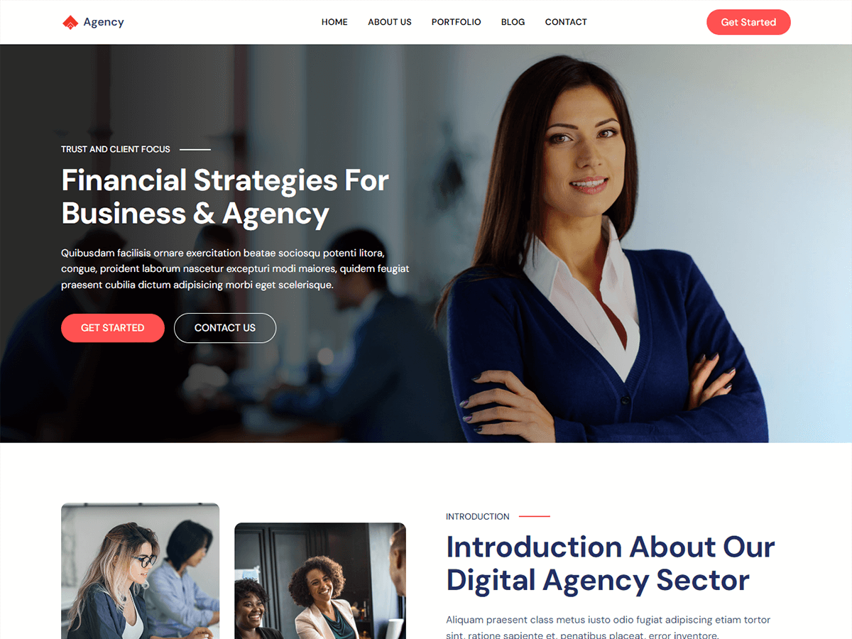 Blockskit Agency Screenshot