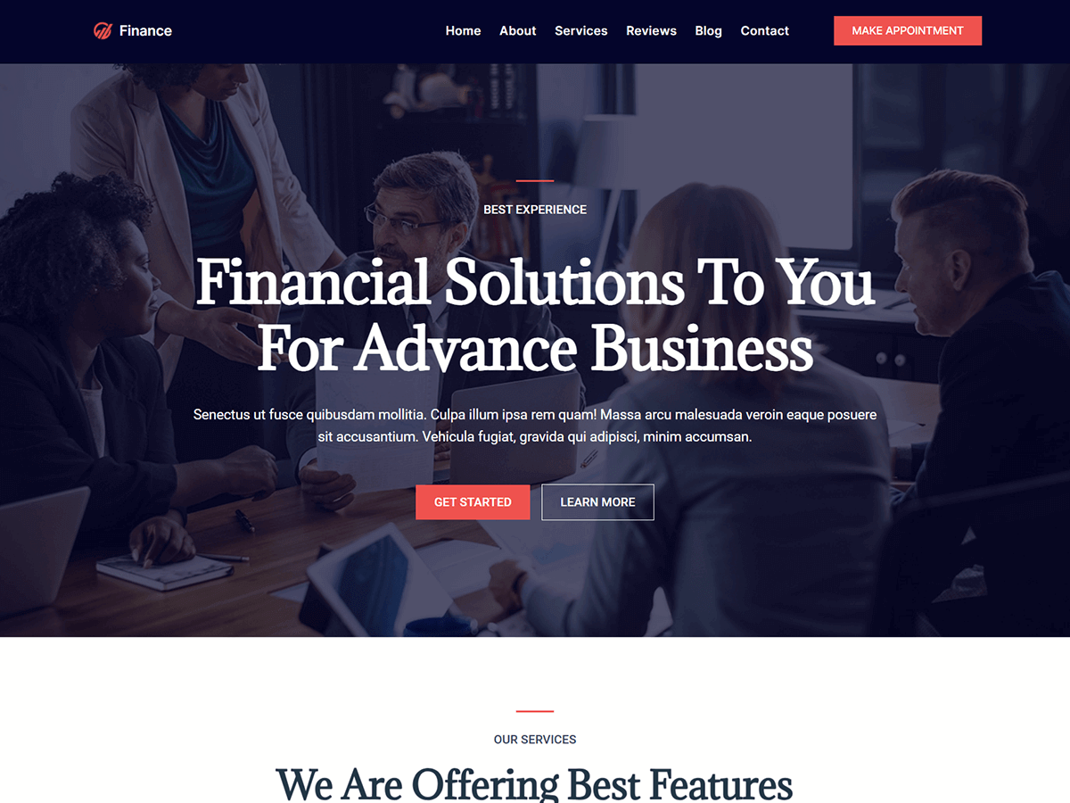 Blockskit Finance Screenshot