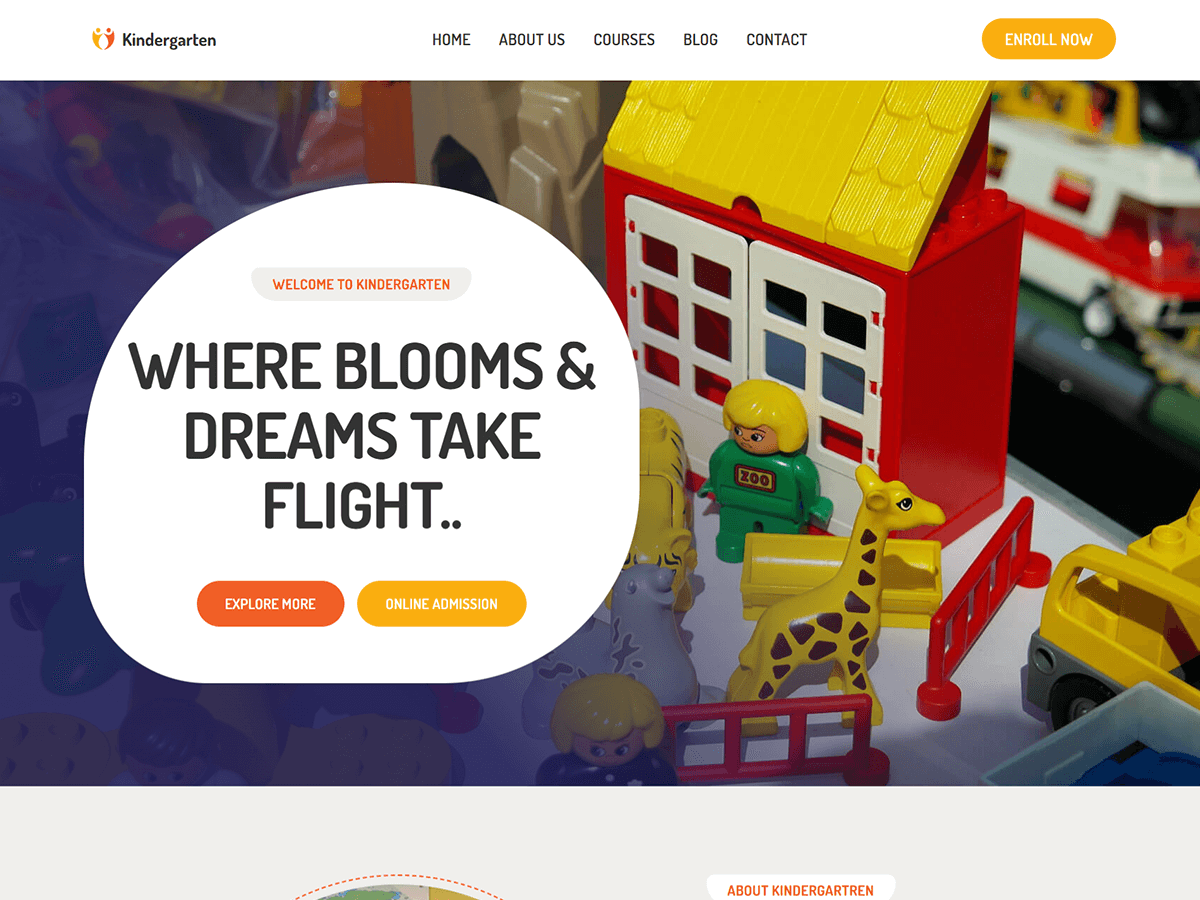 Blockskit Kindergarten