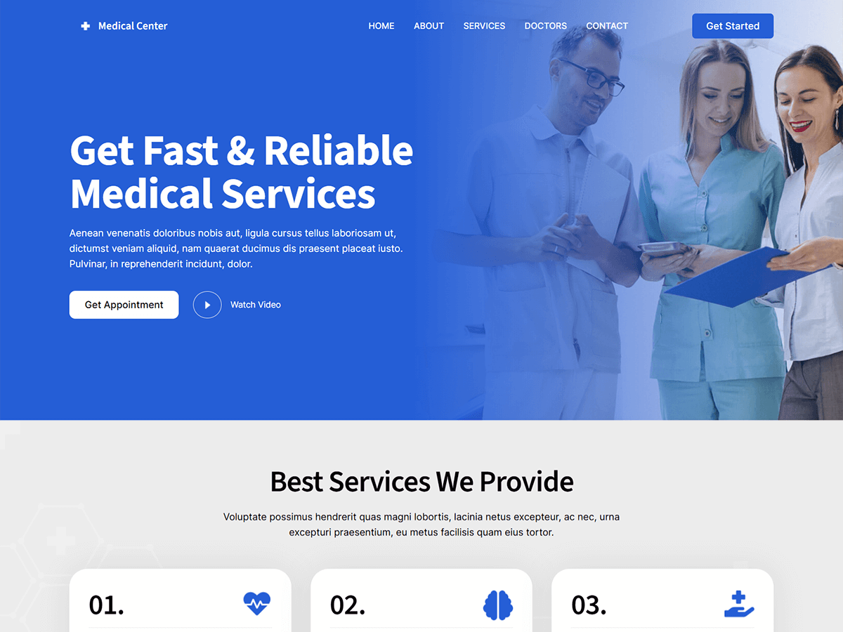 Blockskit Medical Center Screenshot