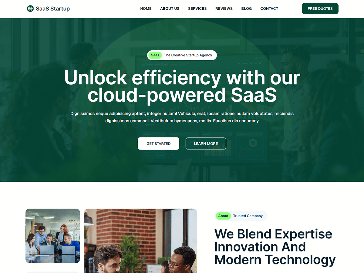 Blockskit Saas Startup