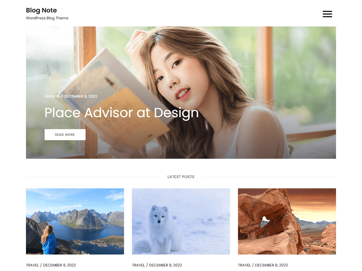 Blog Note Screenshot