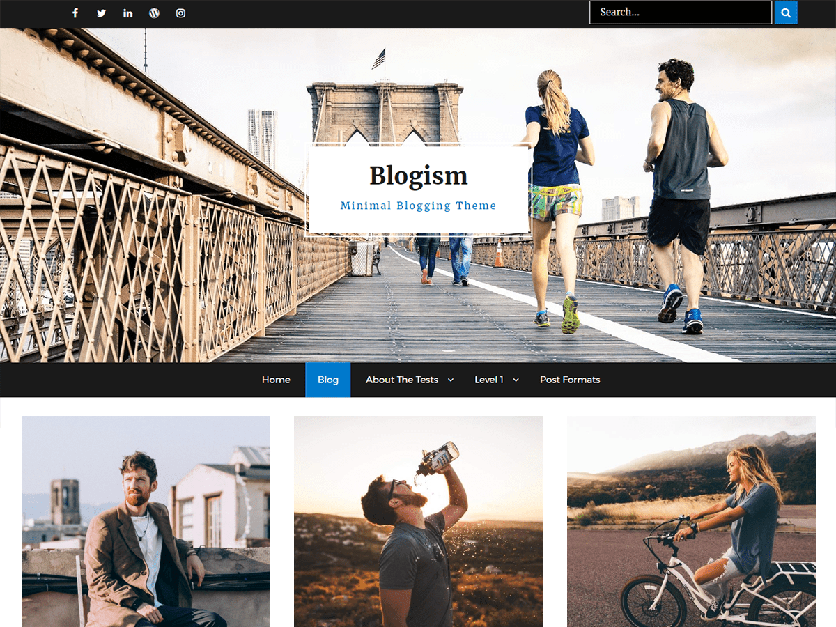 Blogism screenshot