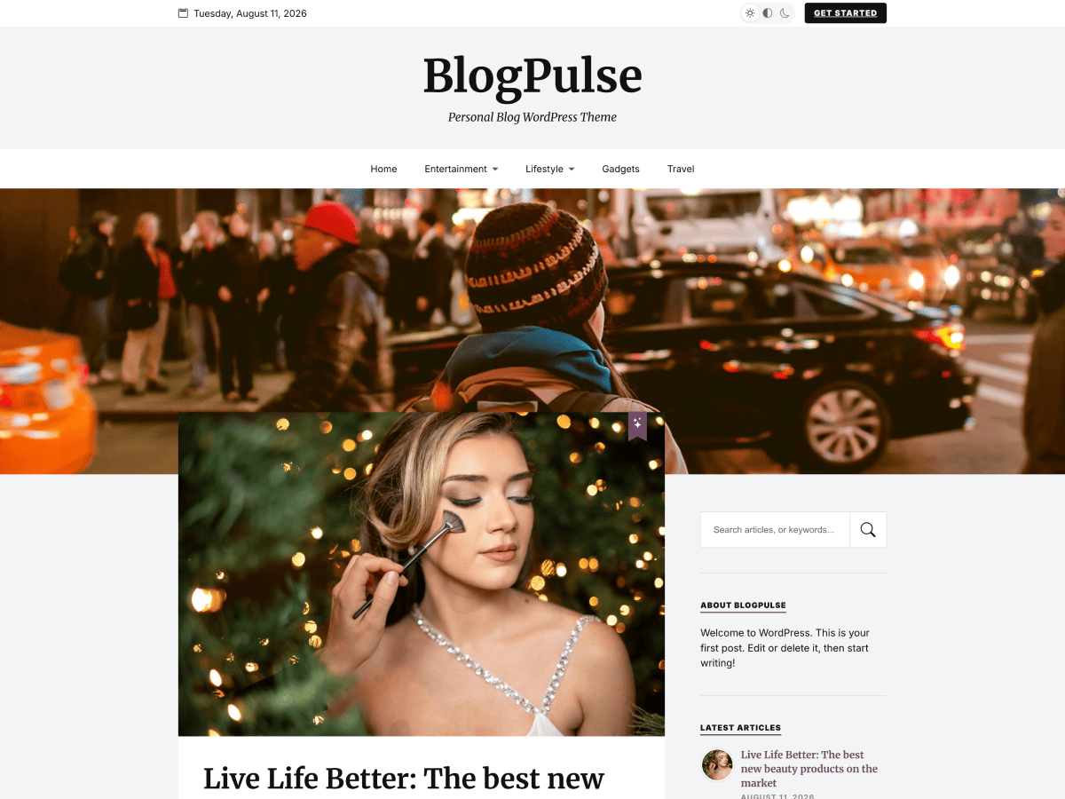 BlogPulse screenshot