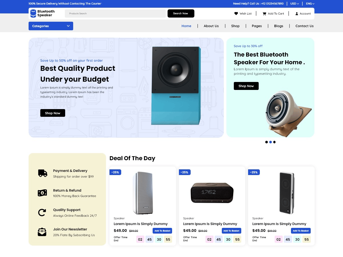 Bluetooth Speaker screenshot