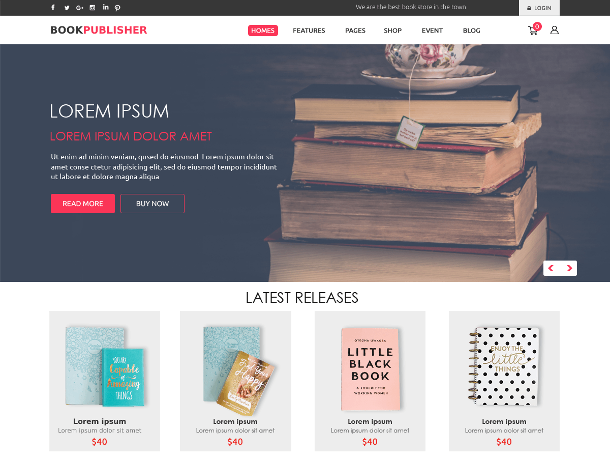 Book Publisher screenshot