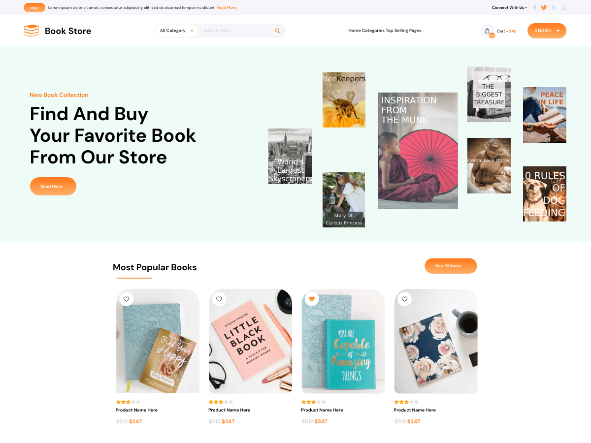 Bookstore Exhibition screenshot