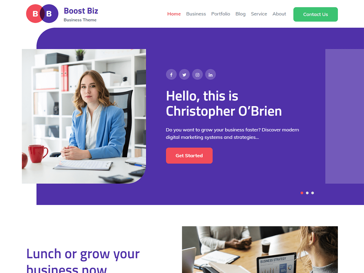 Boost Biz Screenshot