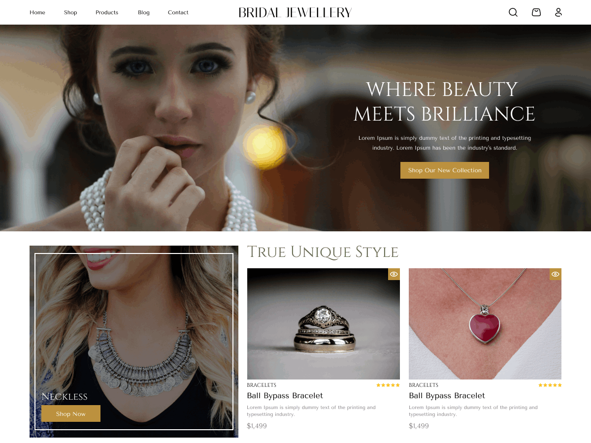 Bridal Jewelry Store screenshot