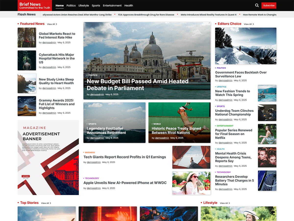 Brief News screenshot