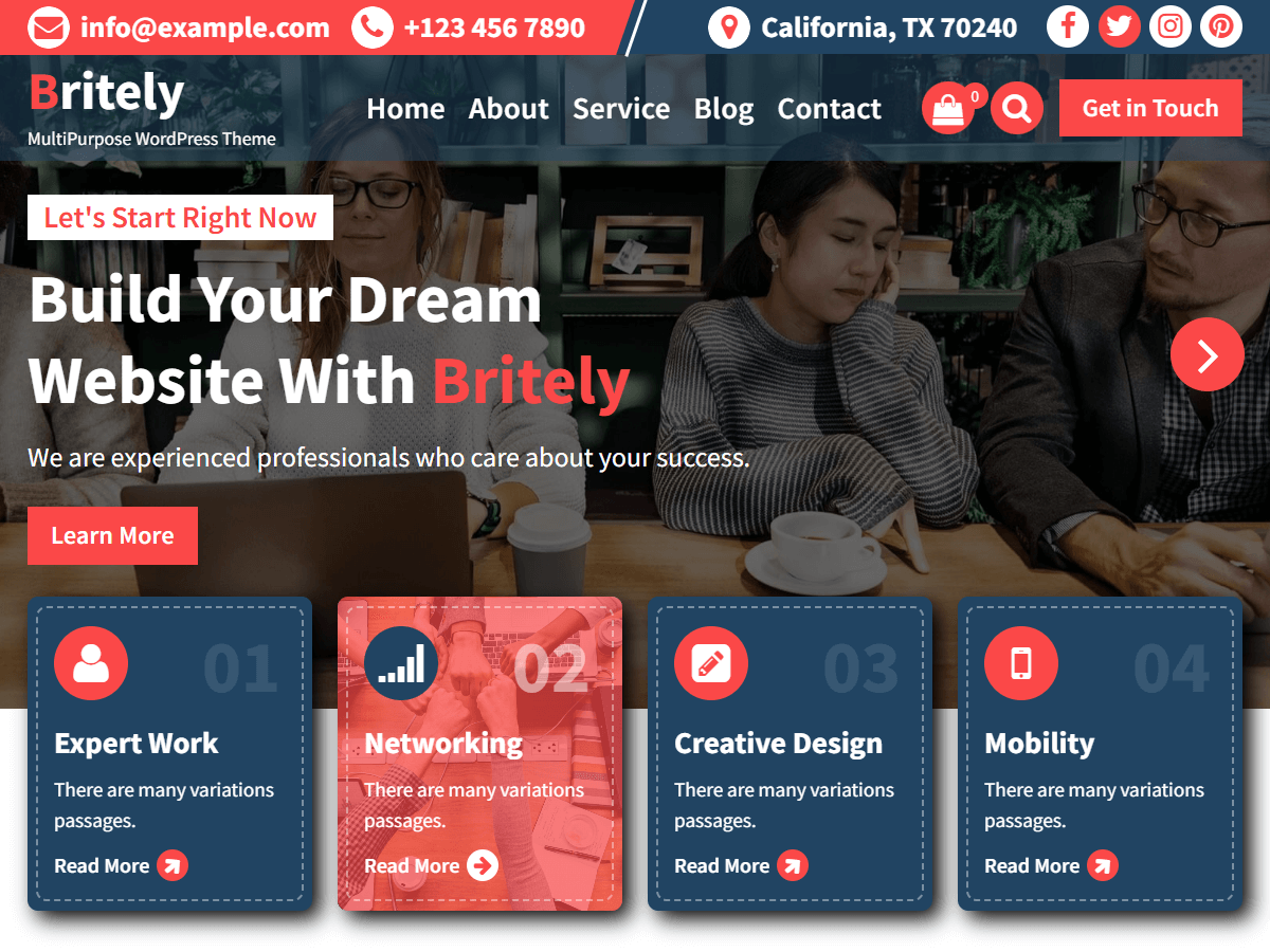 Britely screenshot
