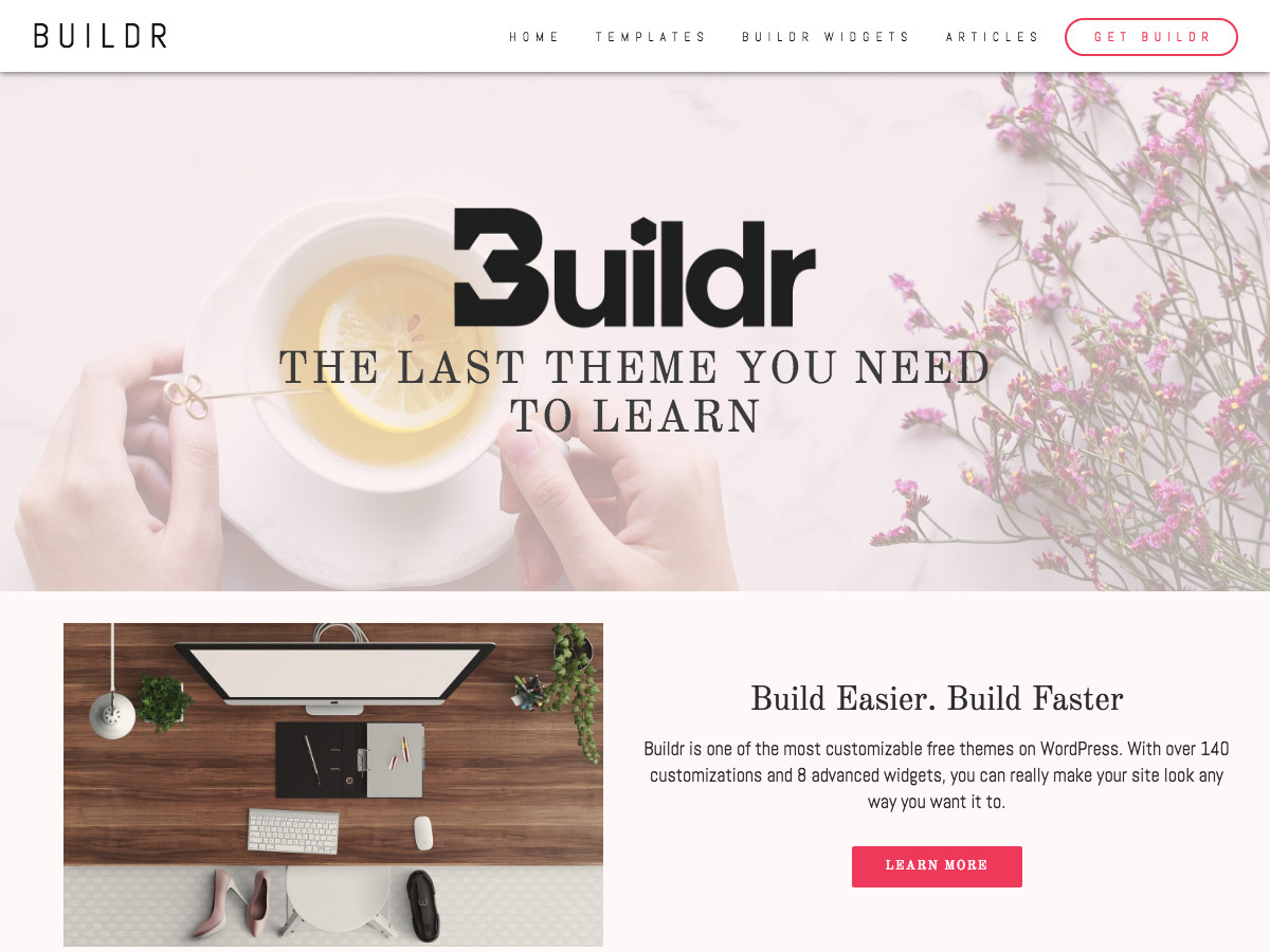 Buildr WordPress Theme by smartcat