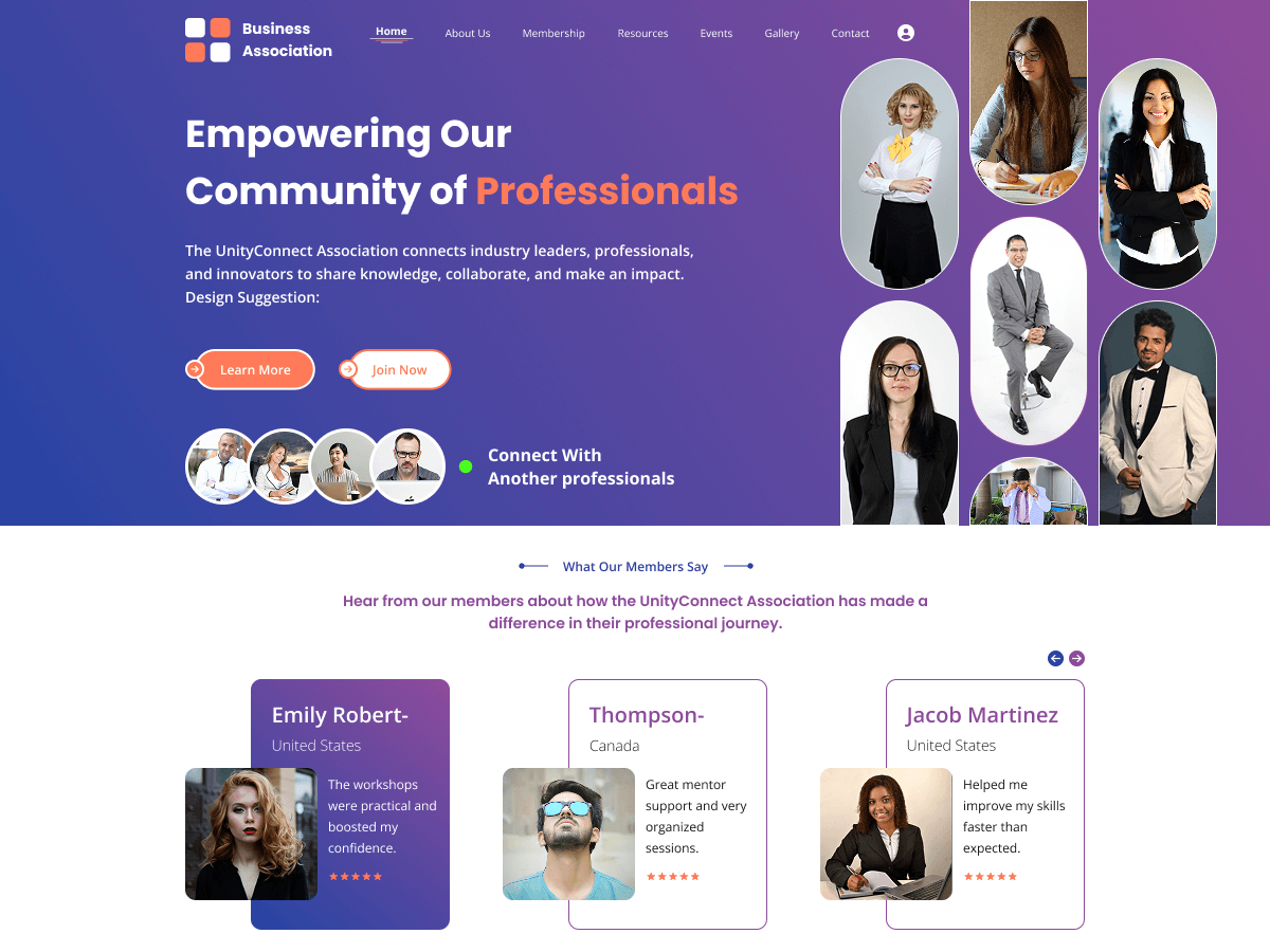Business Association screenshot