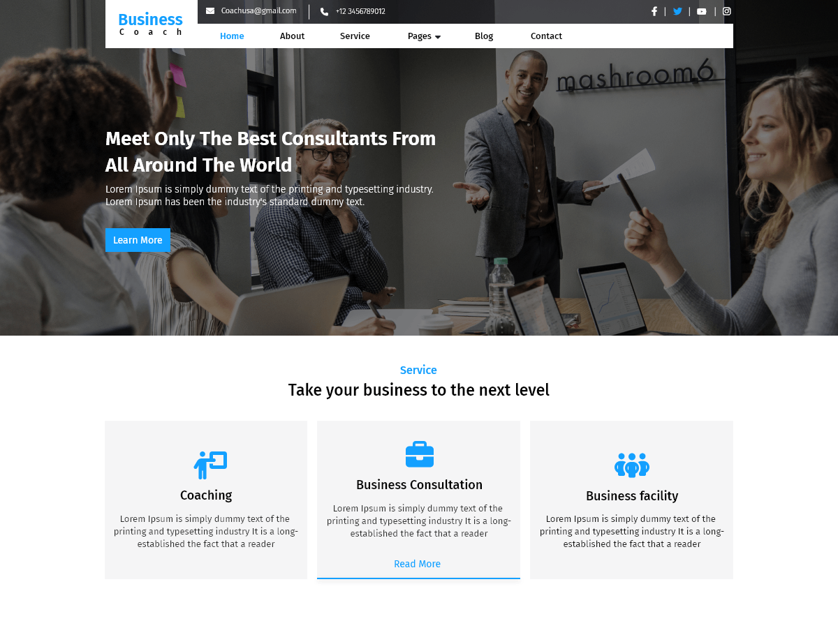 Business Coach Blocks screenshot