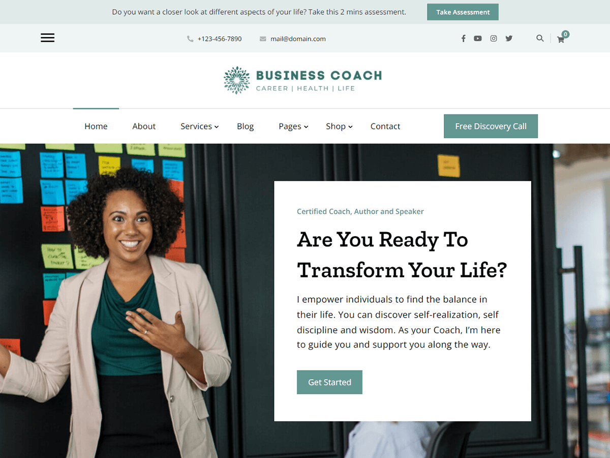 Business Coach Screenshot