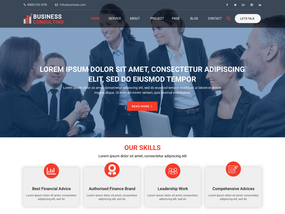 Business Consulting Lite screenshot