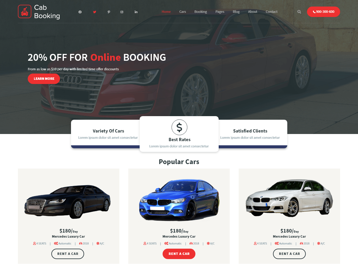 Cab Booking screenshot