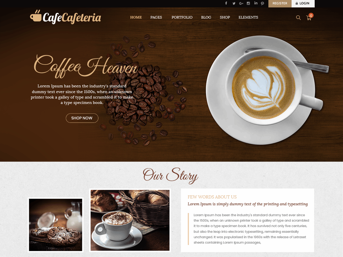 Cafe Cafeteria screenshot