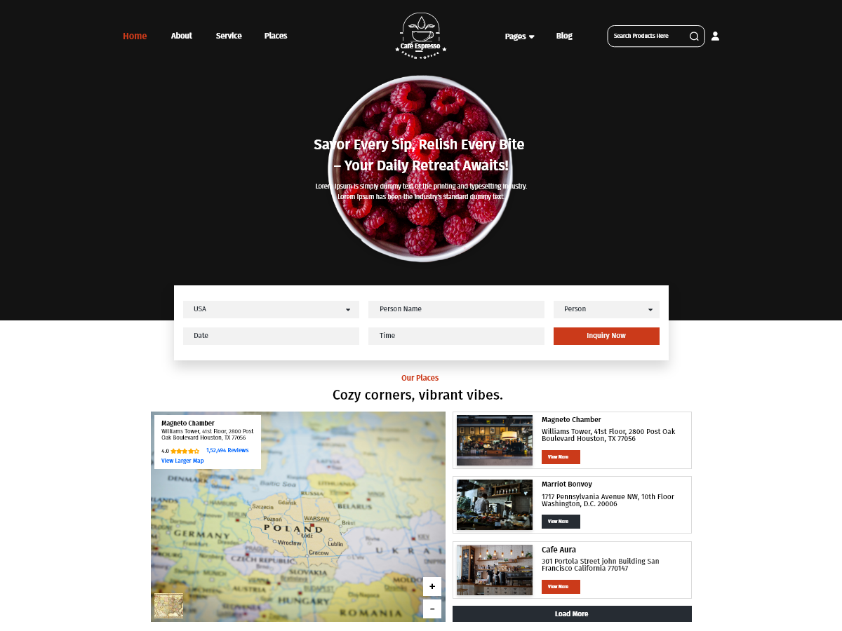 Cafe Coffee Blocks Screenshot