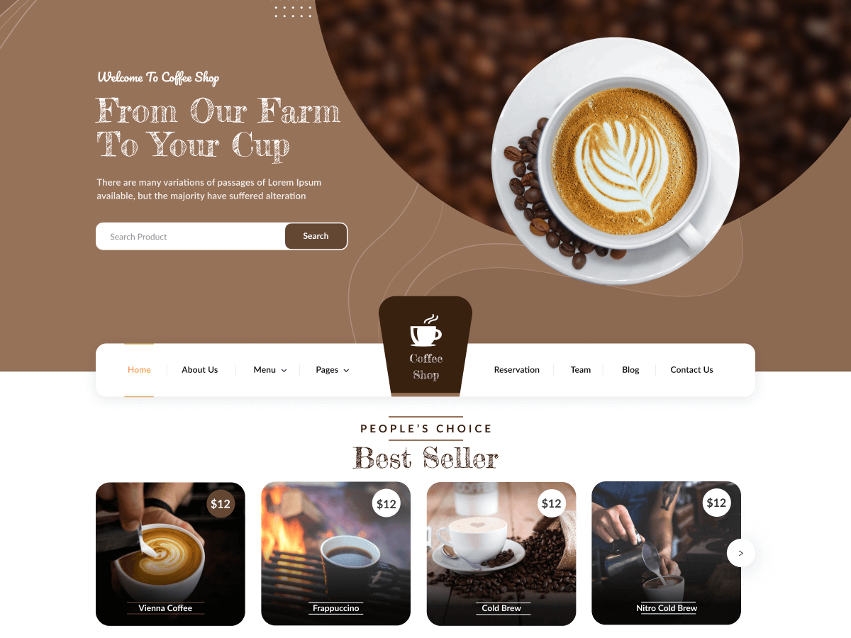 Cafe Coffee Charm screenshot