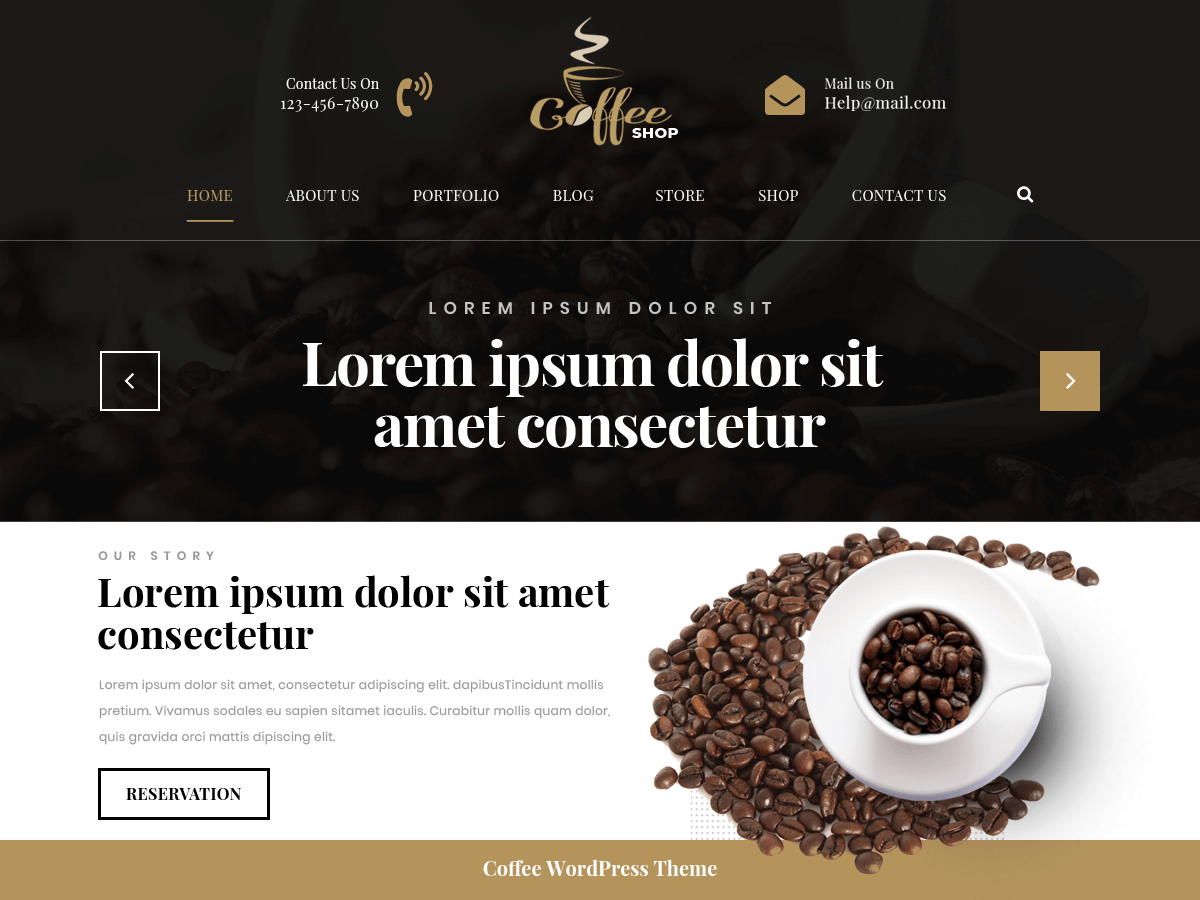 Cafe Coffee Shop screenshot