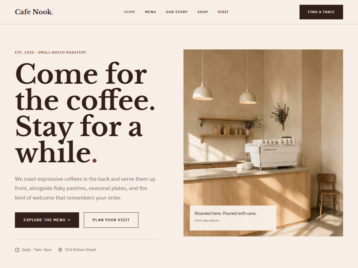 Cafe Nook